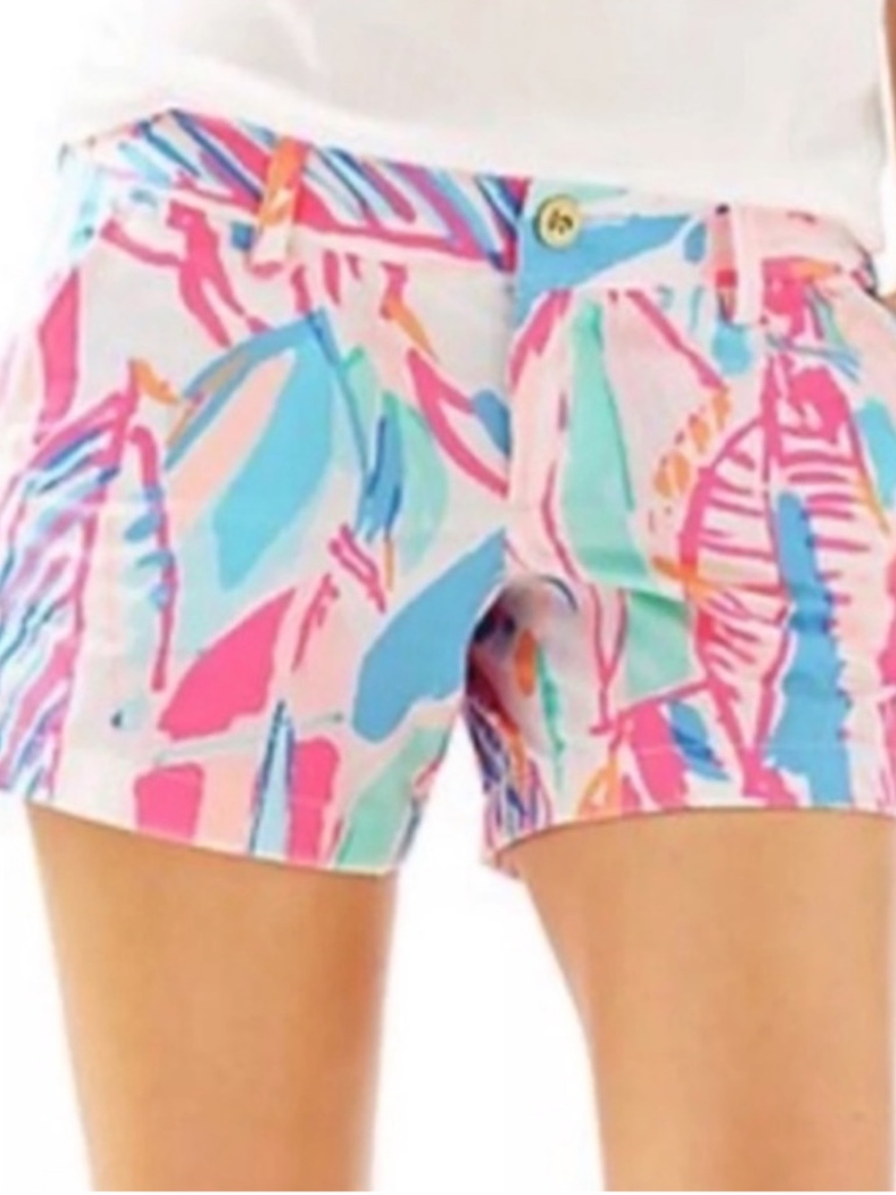 Lilly Pulitzer The Callahan Short in Multi Out Of The Sea Sz 6